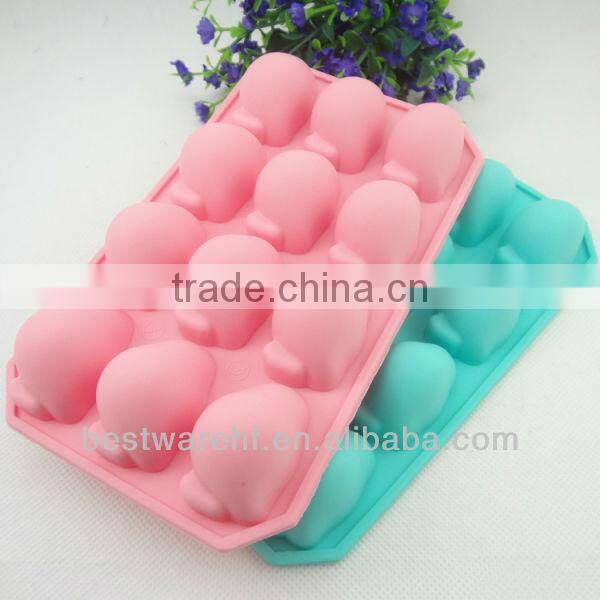 custom penguin ice cube tray animal shapes silicone rubber tray