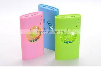 Mobile power supply fan, charging treasure mini fan LS Eplus