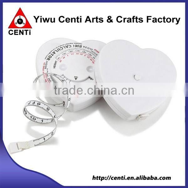 Hot Sale Heart Shape BMI Tape Measure Scale