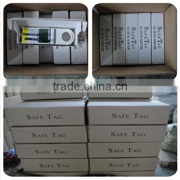 Material ABS/PP for injection mould plastic caution tag / scaffolding tag for sale to Dubai