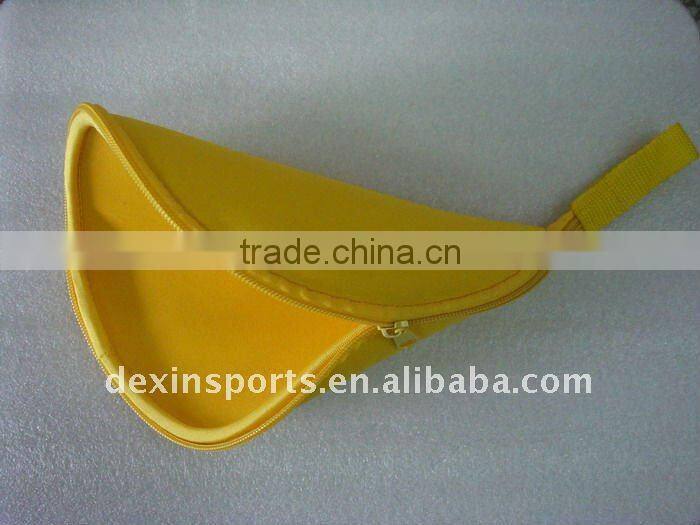 Hot sell ! T0719 round mouse pad with zipper