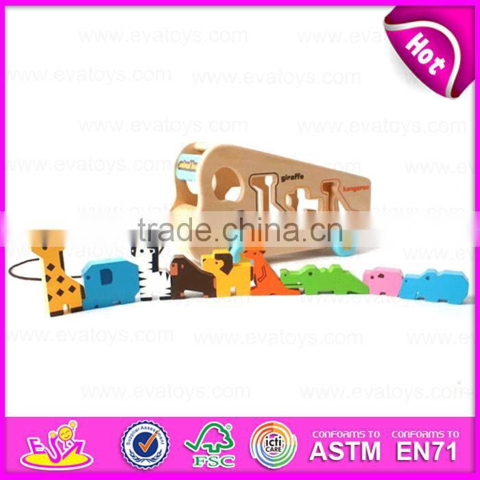 Wholesale pull back model wooden bus toy,Promotional give away funny play pull back mini cheap bus toy W05B117
