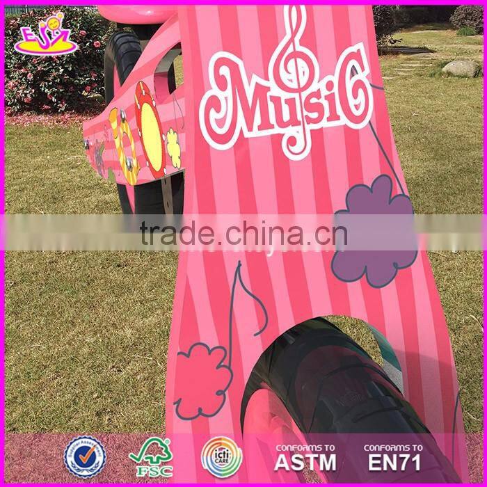 2017 Best design original work pink balance wooden kids bikes for sale W16C179