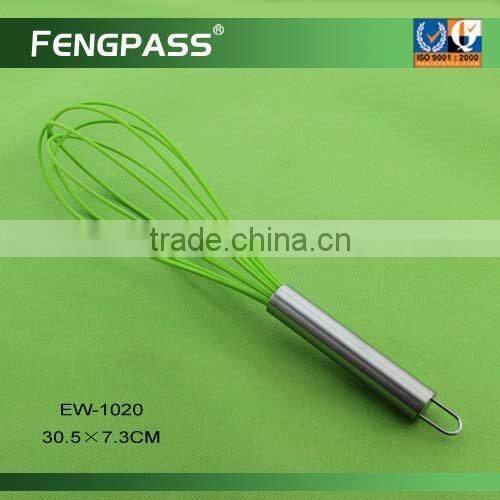 Wooden hadnle egg whisk / egg beater / kitchen utensil EW-1011