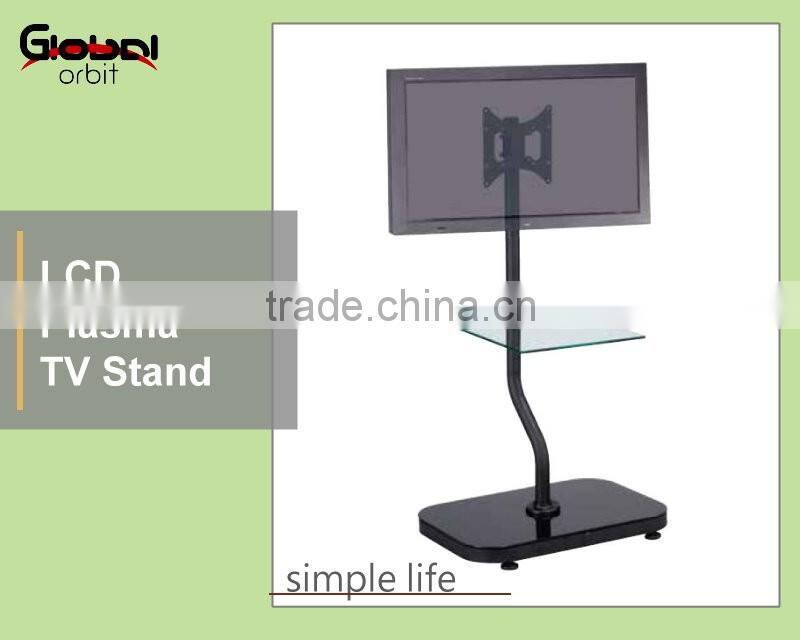 Rotate 90 degree TV mount bracket, mobile mega mount trolley for display