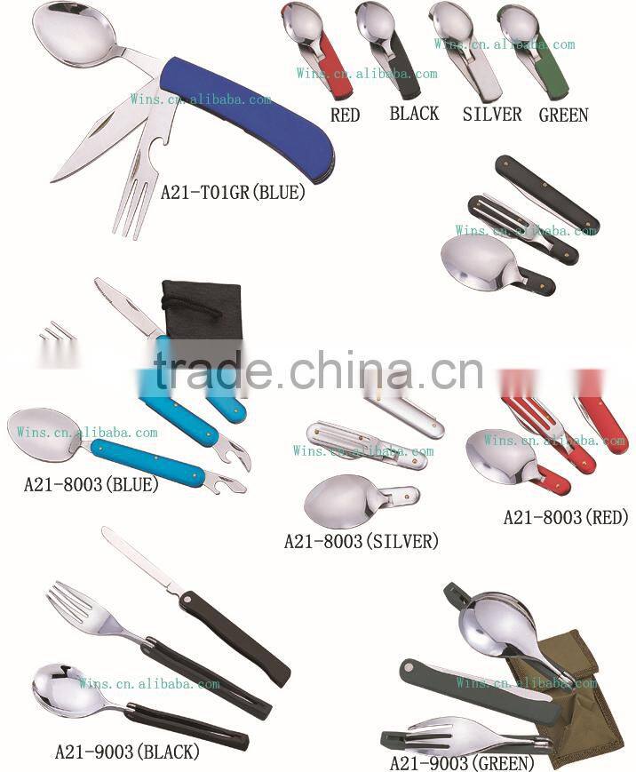 Travel Set Stainless steel Camping Kit