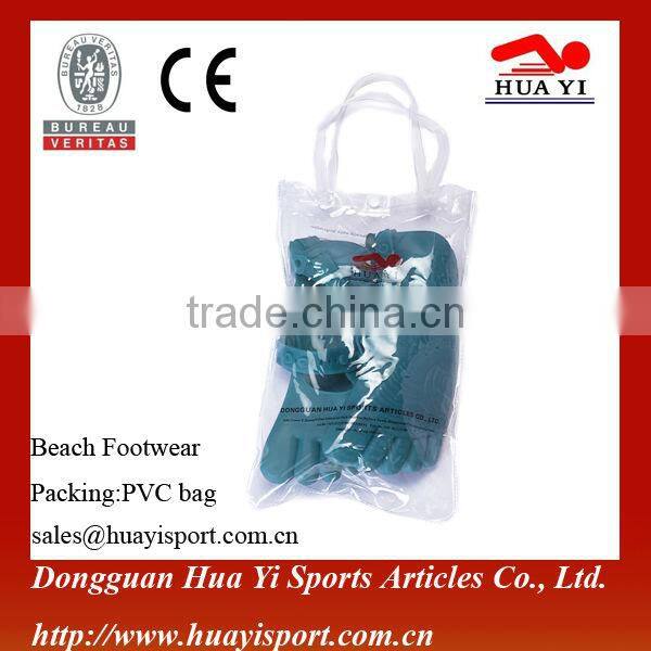 Wholesale pure color Junior beach footwear with patent