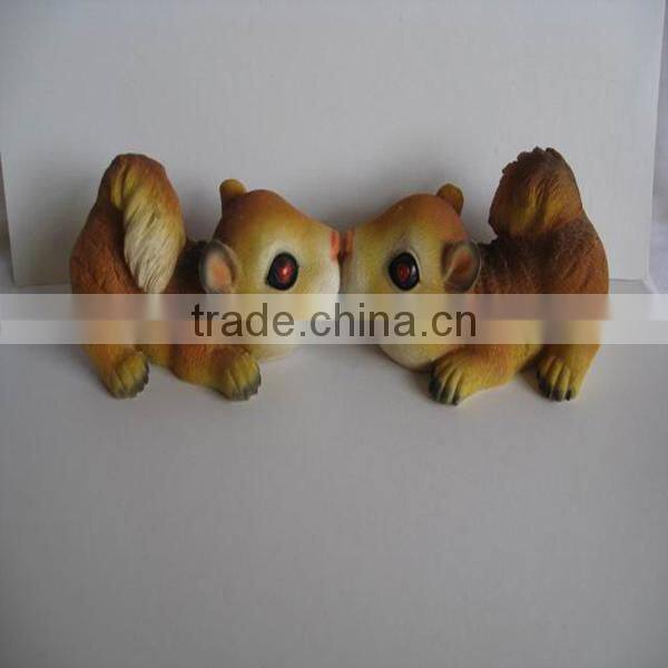 Resin dog ornaments valentine's day