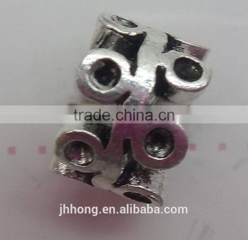 4mm cube metal beads loose metal beads metal silver beads