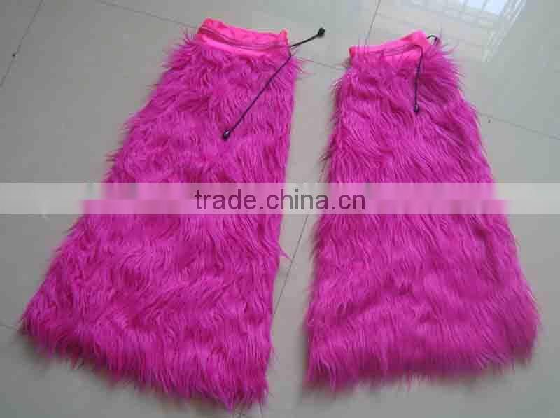 Fluffy Leg warmers/furry leg warmer