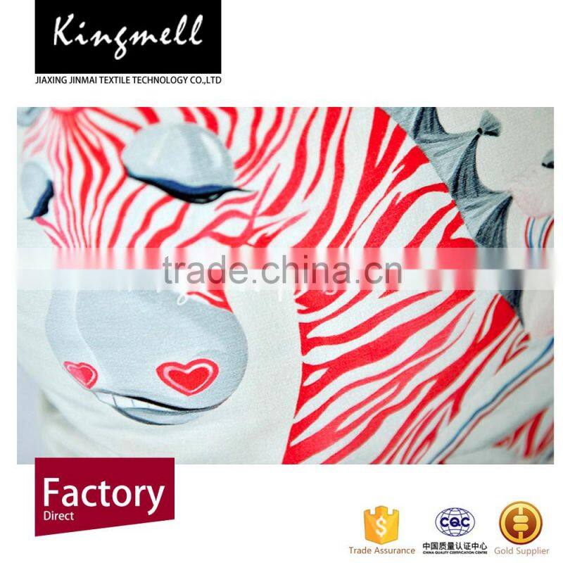 Cartoon Horses Print Sofa Cushion Cover 45*45cm for office chair