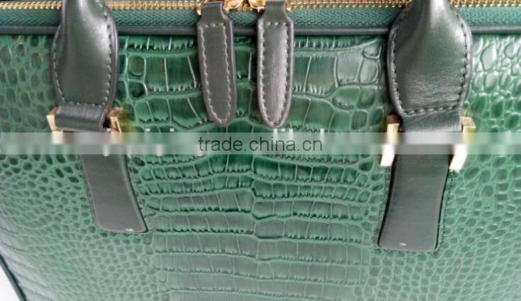 2017 New Models Brand handbag Men's Genuine leather handbag