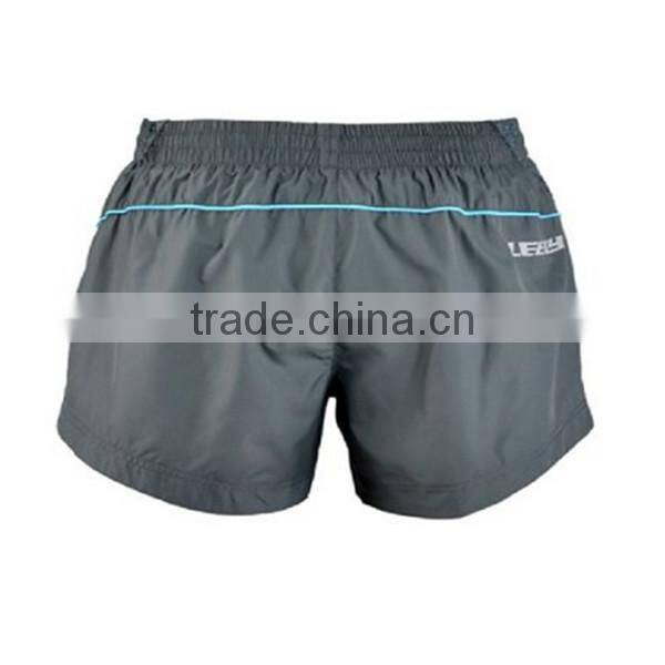 men mesh fabric sports running shorts with custom logo