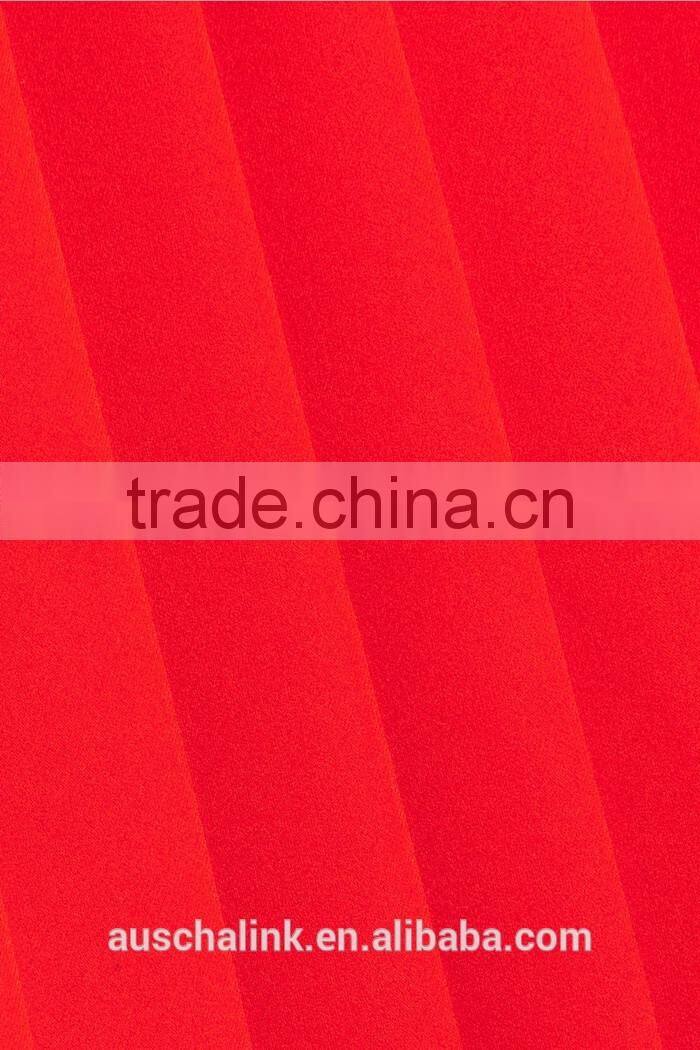 new arrival high quality ladies red long chiffon maxi skirt OEM service