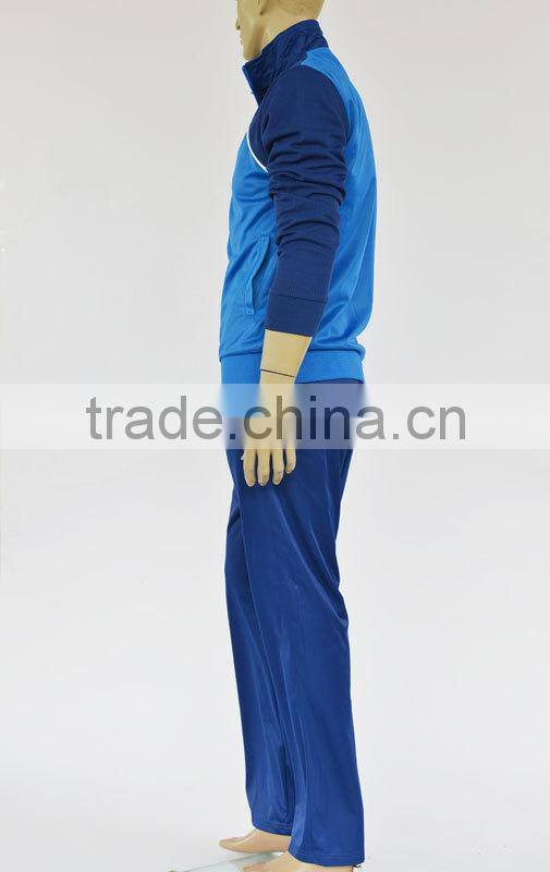 2016 100% polytricot sports suit running wear factory OEM with good price