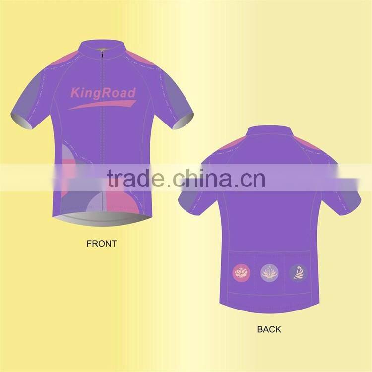 Custom cheap 100%polyester coolmax mesh women cycling jerseys on sale
