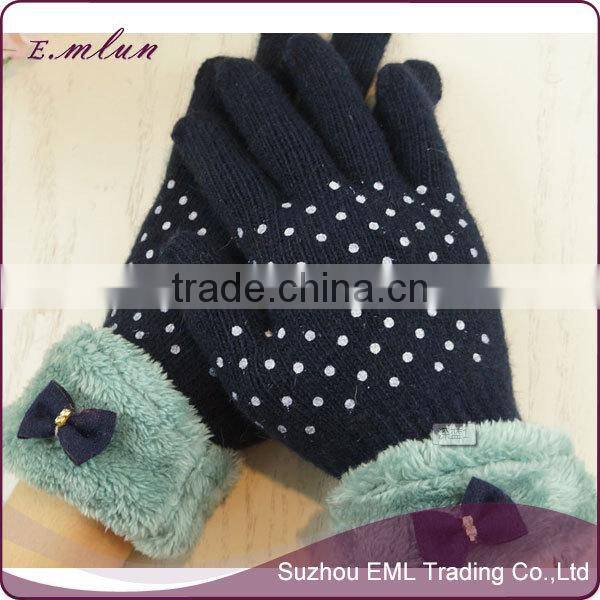 Fashion wholesale funny winter glove girls