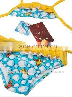 Baby Printed Bikini Swimming Set