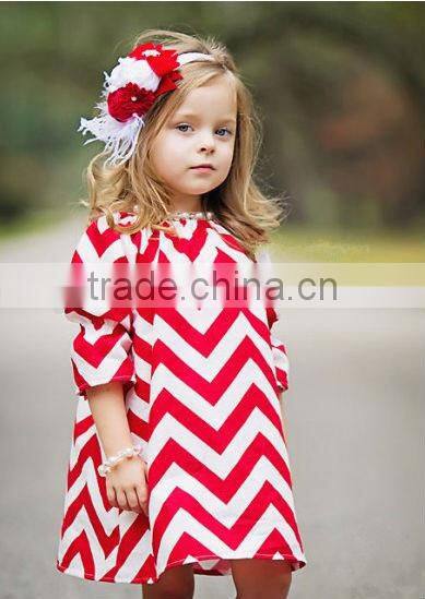 kids clothing wholesale 2014hot sale baby girls chevron dress kids clothes infants summer dress baby ruffle dress children cloth