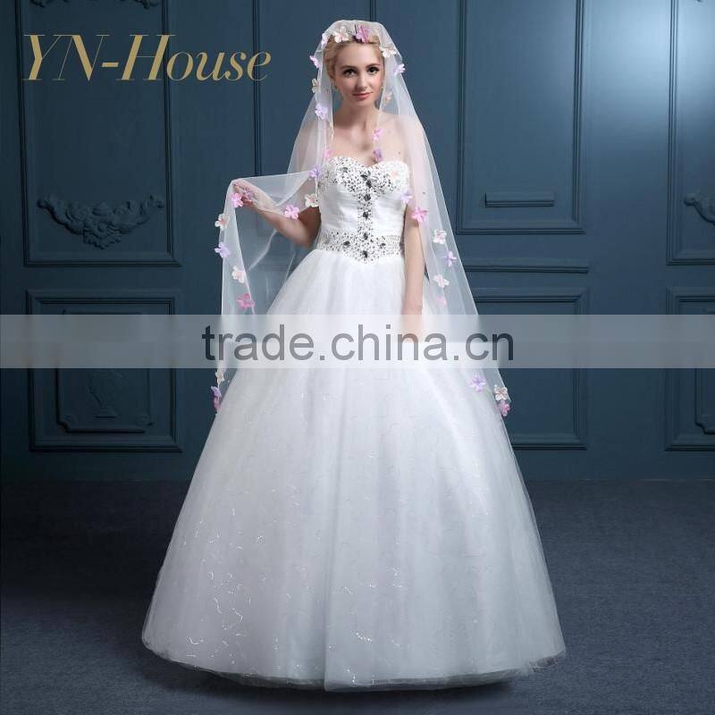 wedding lace edge bridal veil with comb