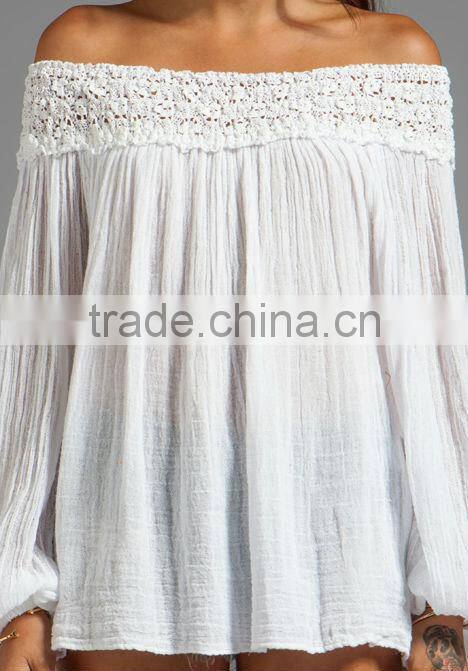 off the shoulder tunic