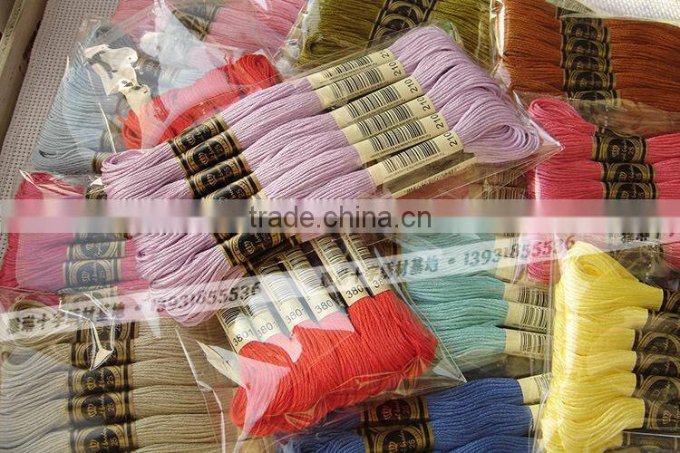 12 pieces per bag embroidery 100% Egyptian Cotton Cross Stitch Thread