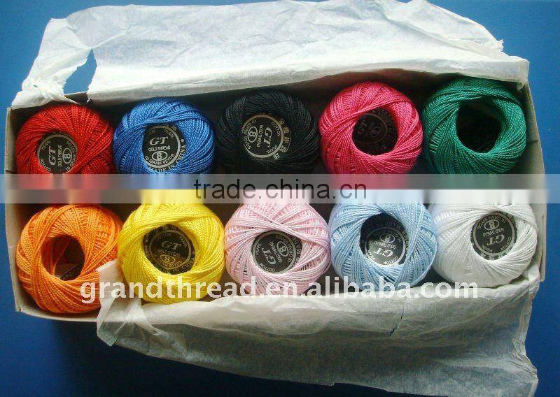 40s/2 100% Mercerized And Gassed Cotton Thread