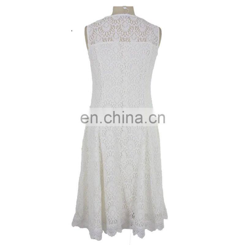 Crochet Lace Dress Women Evening Dress Occasion Wear