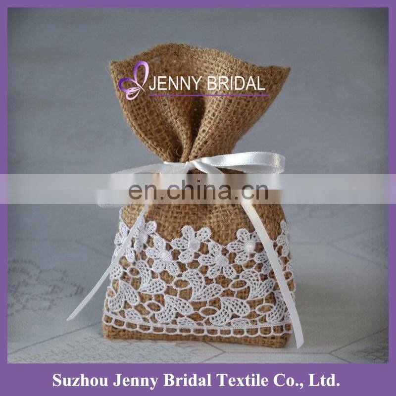 BAG003 candy packaging bags burlap bags with lace furla candy bag