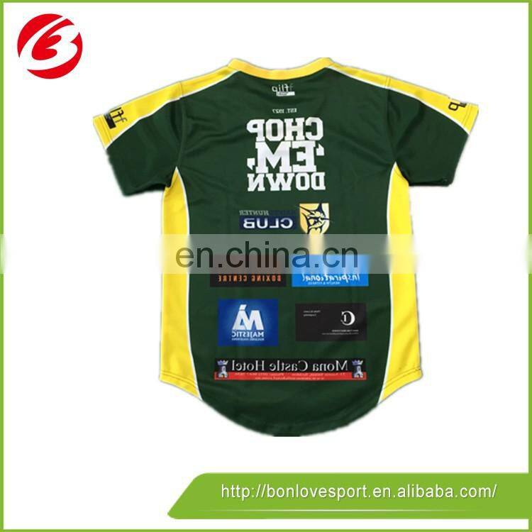 Cheap wholesale sublimation rugby jersey