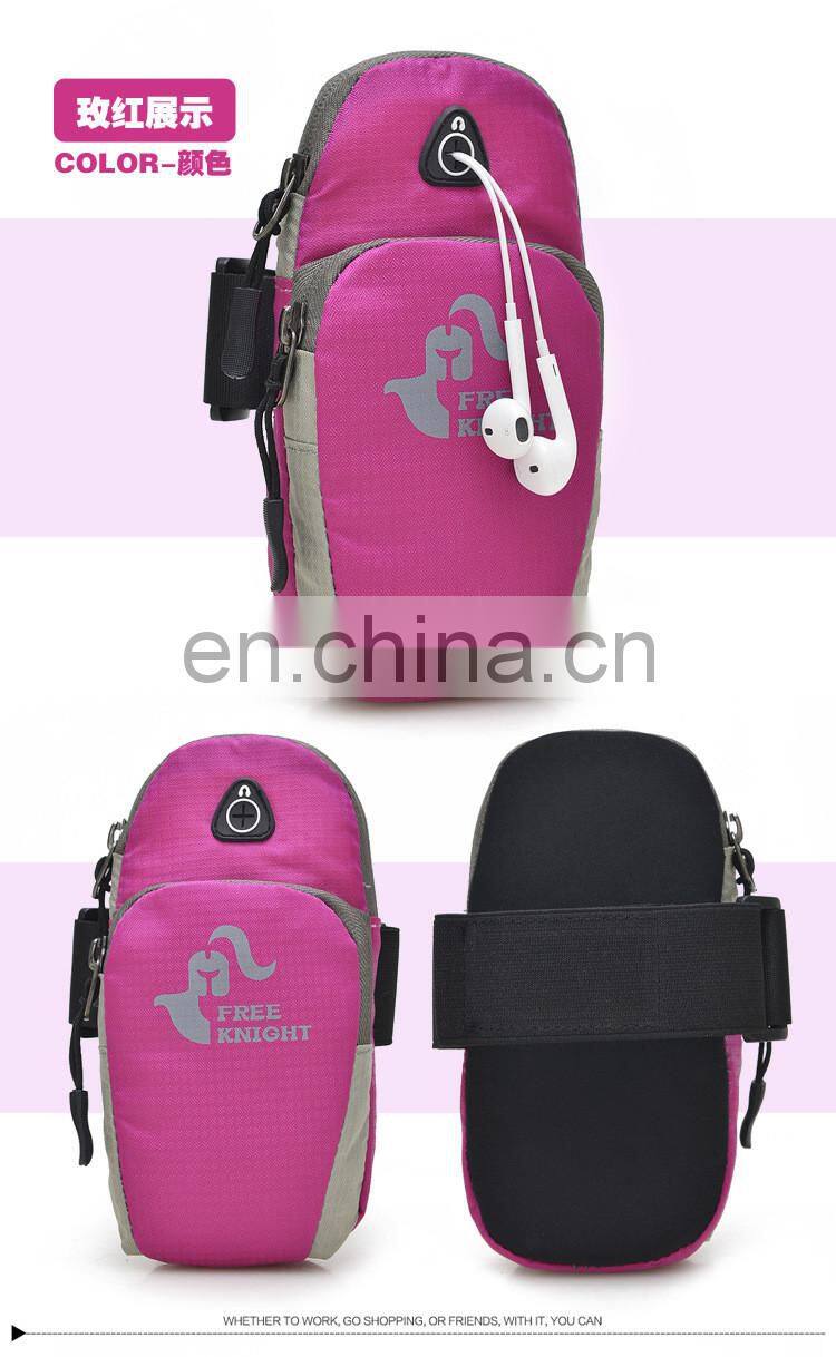 Mini Outdoor Cycling Sports Running Camping Wrist Pouch Mobile Phone Arm Bag Key Money arm bag