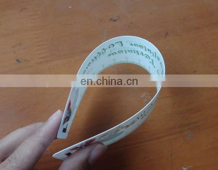 Made in China custom making plastic flexible scale ruler