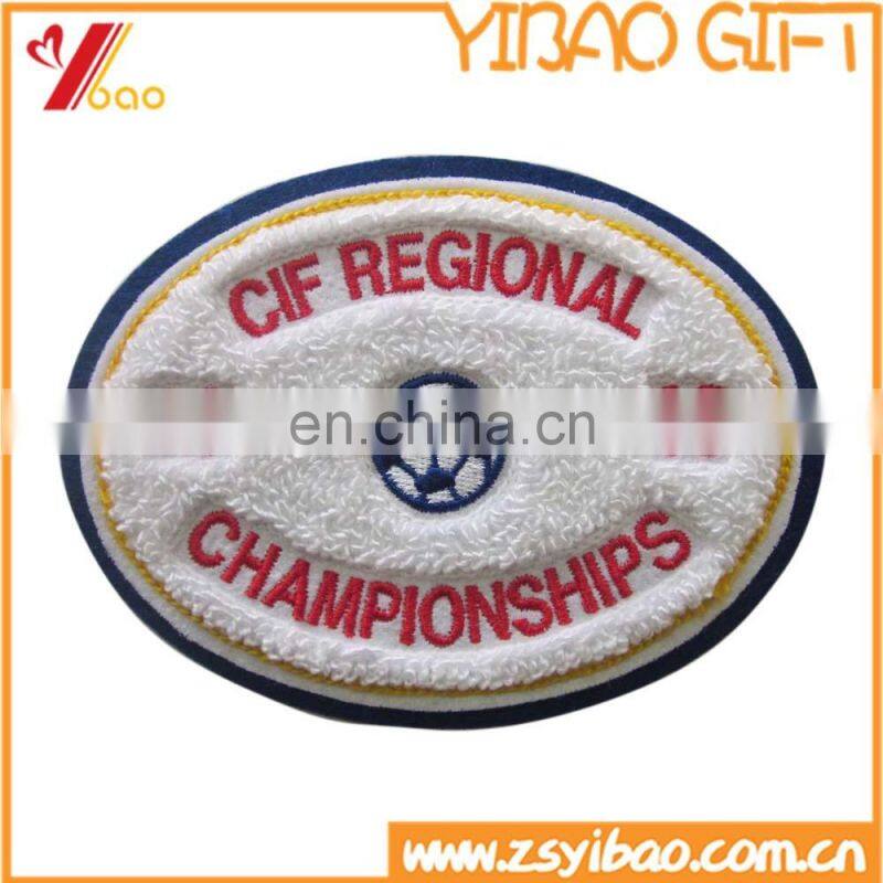 vivid figure design embrodery patch with iron on back