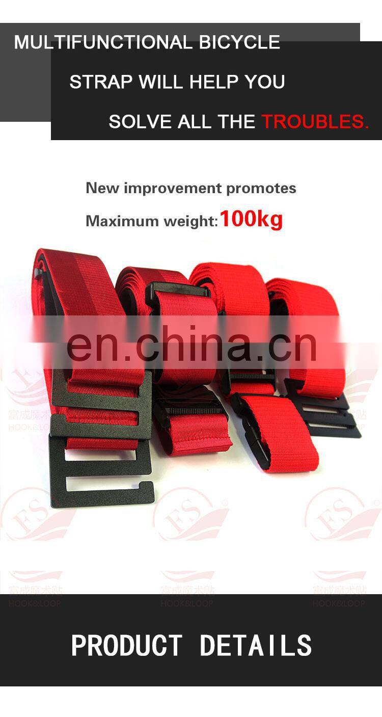 Durable Textile accessories the webbing moving strap for carrying bicycle
