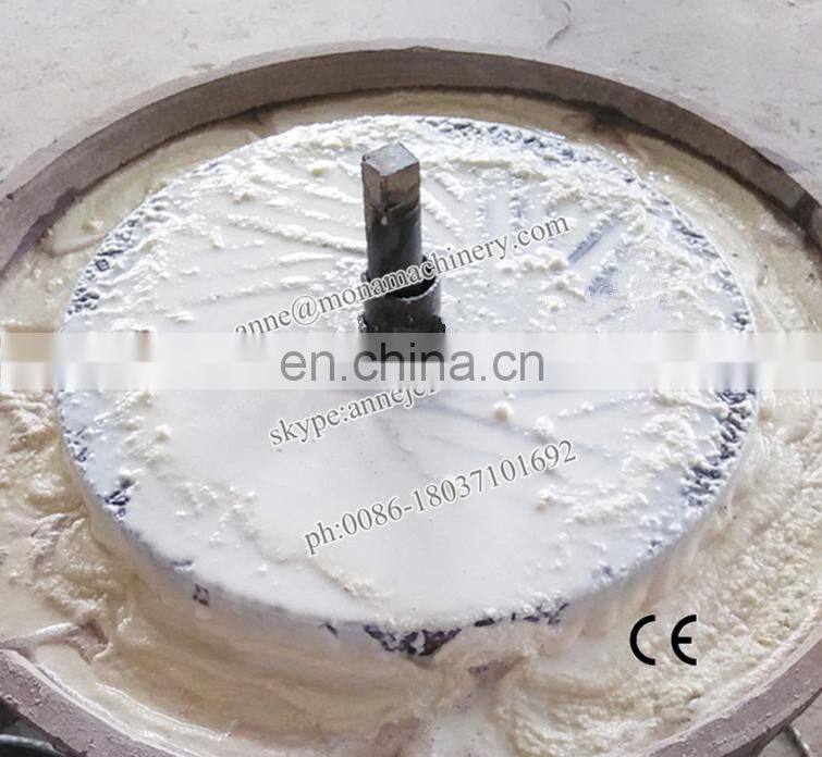 Small Scale Electrical Natural Soybean Milk Stone Mill