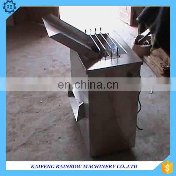 Industrial automatic bone frozen meat fish saw cutting machine