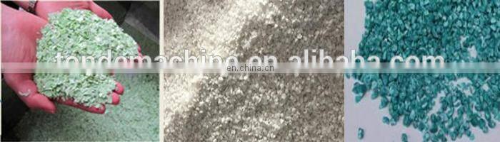 foam shredder machine crusher fabric