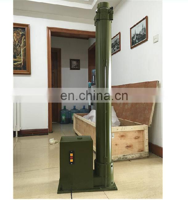 18m electric ground mounted telescopic mast