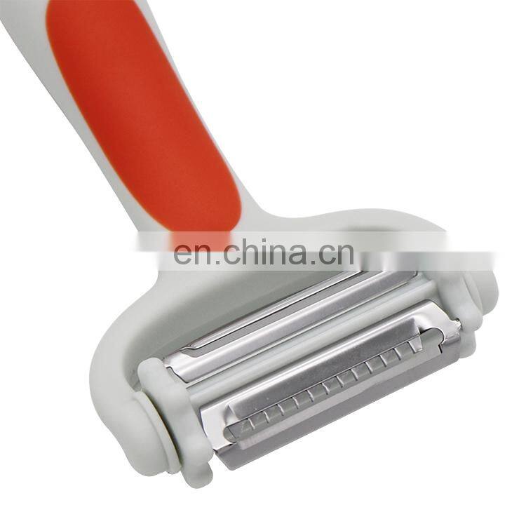 Hot Selling Multifunction 3 in 1 Vegetable Peeler Potato Peeler with PP Handle