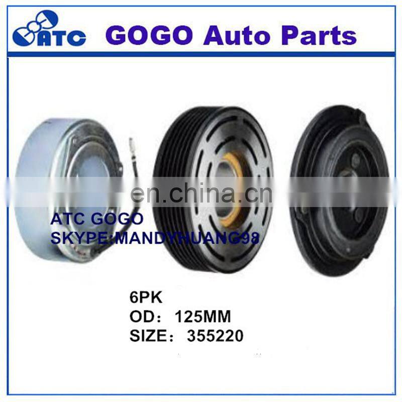 High quality Auto air conditioning compressor magnetic clutch for BMWX6 6PK