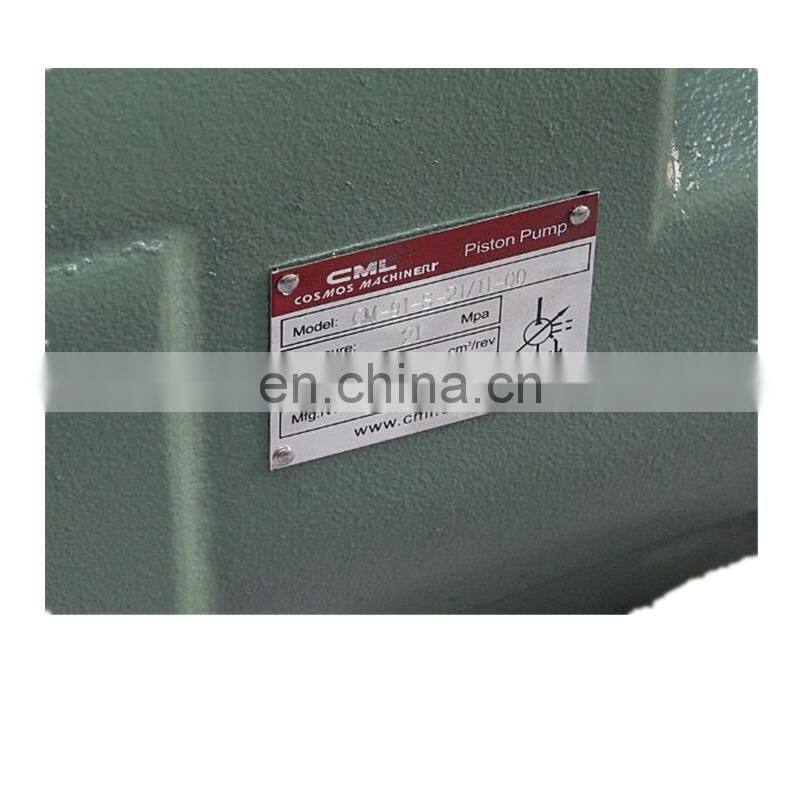 Trade assurance CML plunger pump injection molding machine pump CM-38-S-21-00 hydraulic pump CM-38-S-21-00-H-R