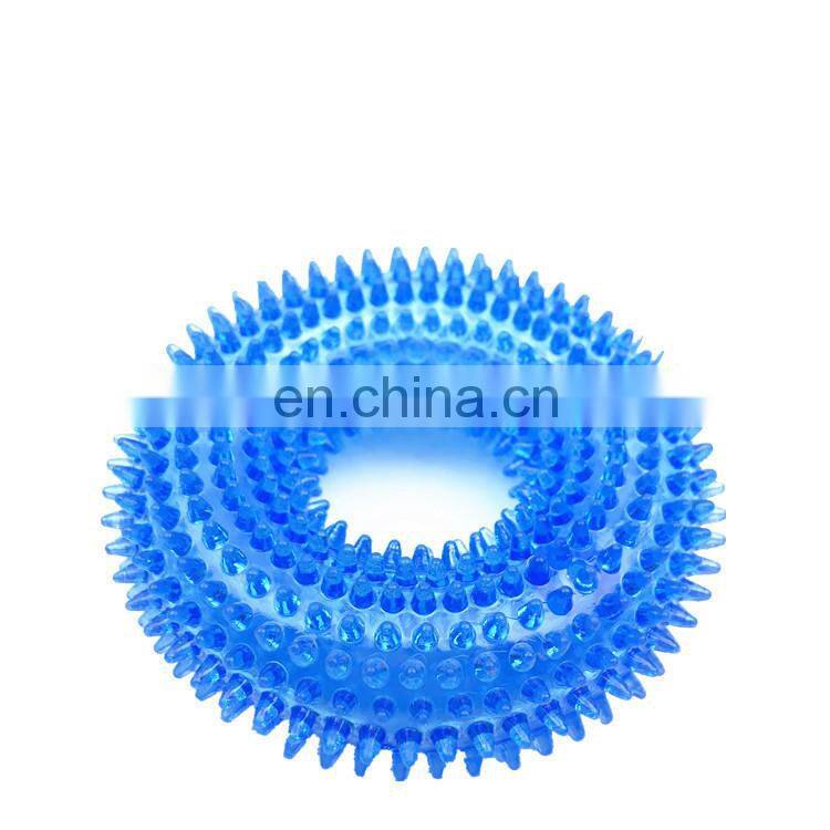 Bite resistant golden retriever large dog tpr squeaky dog chew toy