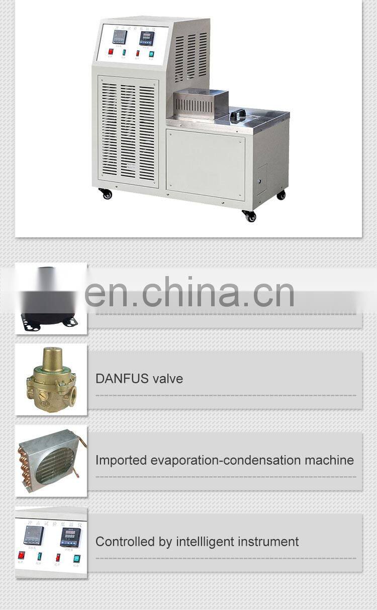 DWC -60 Degree Charpy Impact Test Cooling Low Temperature Chamber