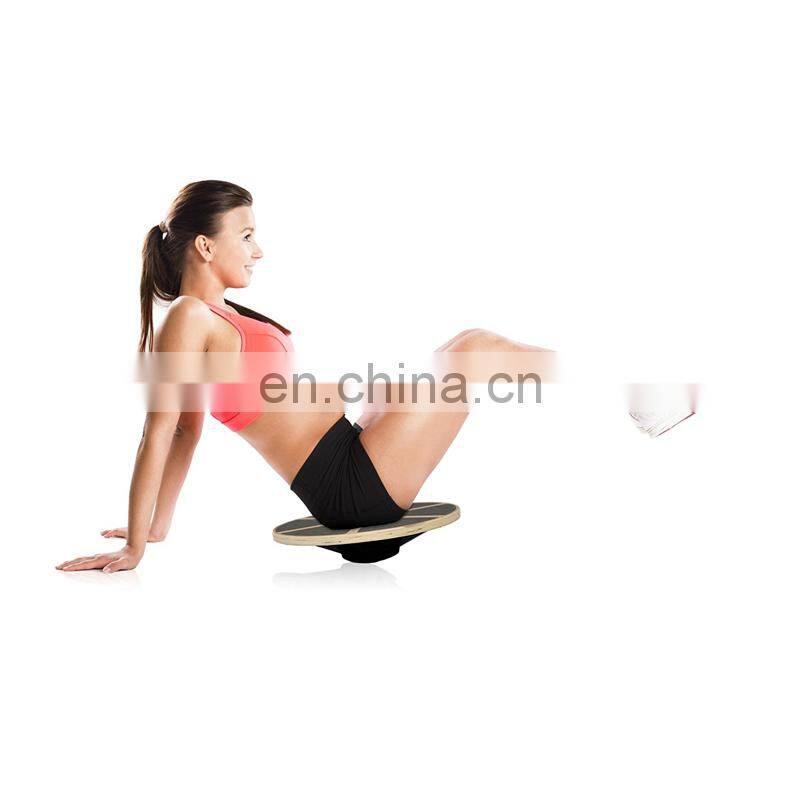 Pilates equipment/wooden balance board/core balance trainer DISC