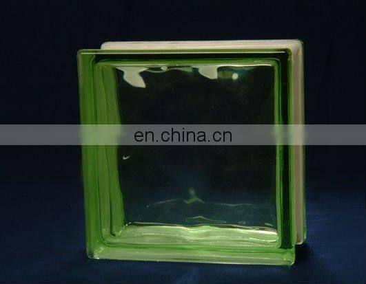 Decorative glass brick , colored glass blocks