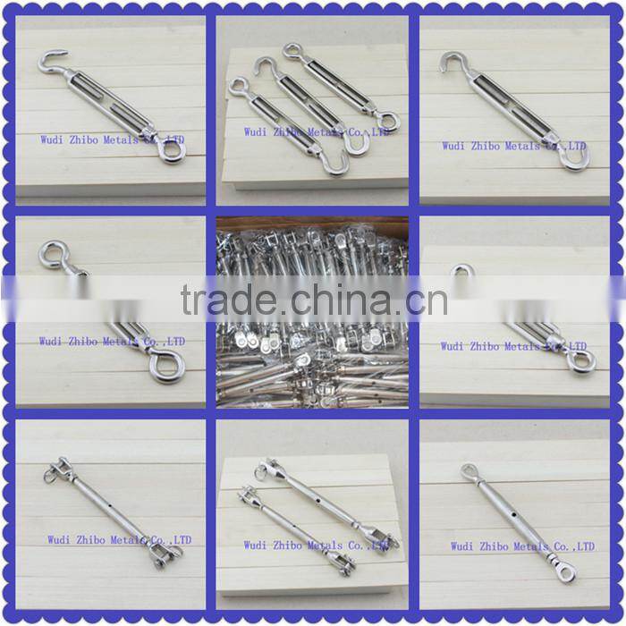 Wholesale stainless steel JIS closed body turnbuckle jaw and jaw made by China manufacture