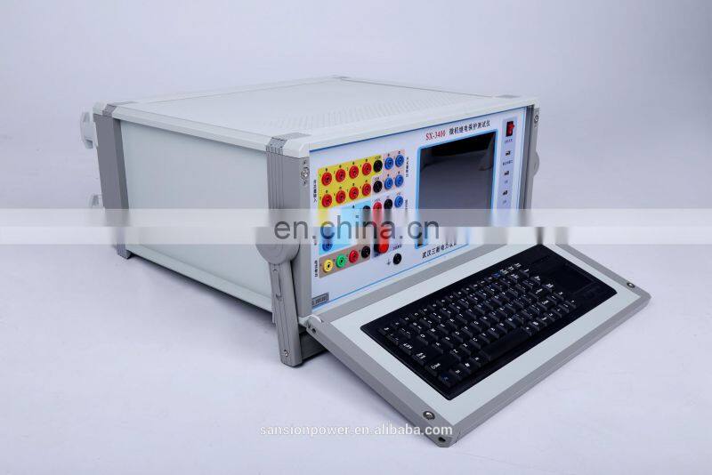 Microcomputer Relay Protection Test Set Secondary Current Injection Tester