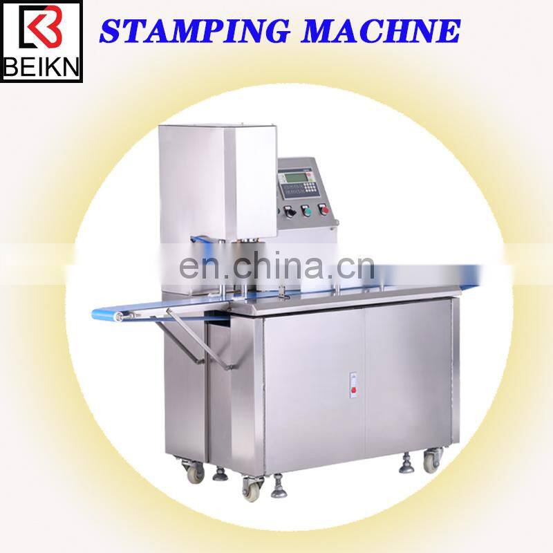High efficiency automatic maamoul mould stamping making machine