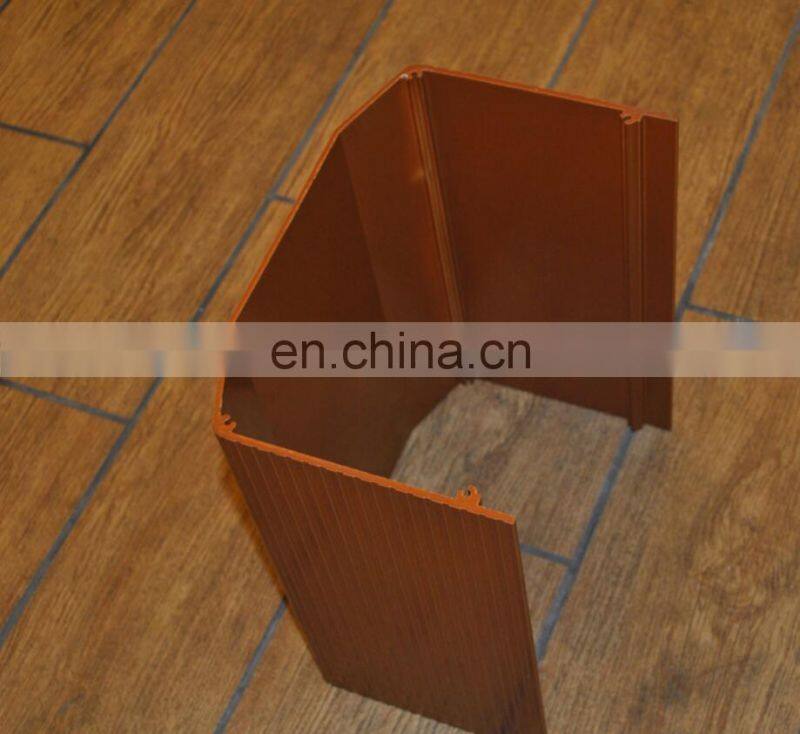 Large Size Customized Aluminum Heatsink/Radiation in Powder Coating