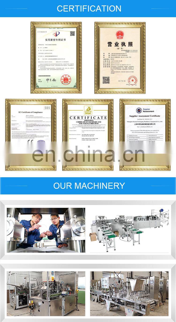Ce certificated disposable 3 ply non-woven face mask box packing machine